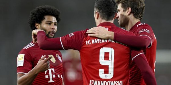 yl23455永利官网-格纳布里独造5球！拜仁5比0提前锁定半程冠军